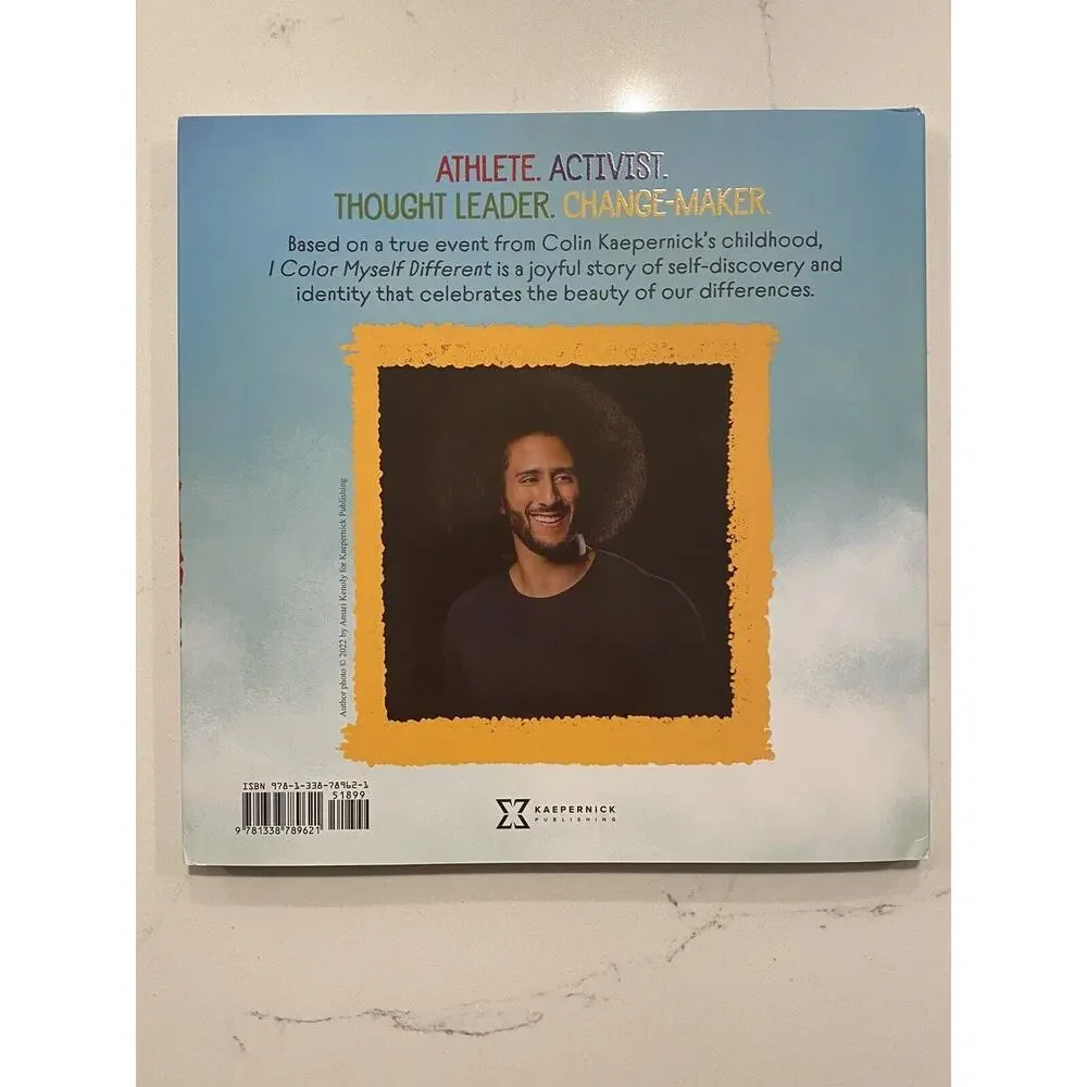 Colin Kaepernick SIGNED I Color Myself Different HARDCOVER, 2022 ✍️ AUTOGRAPHED